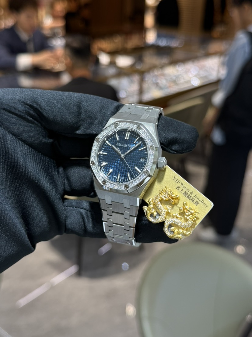 NEW AUDEMARS PIGUET ROYAL OAK 15551ST.ZZ.1356ST.05 8