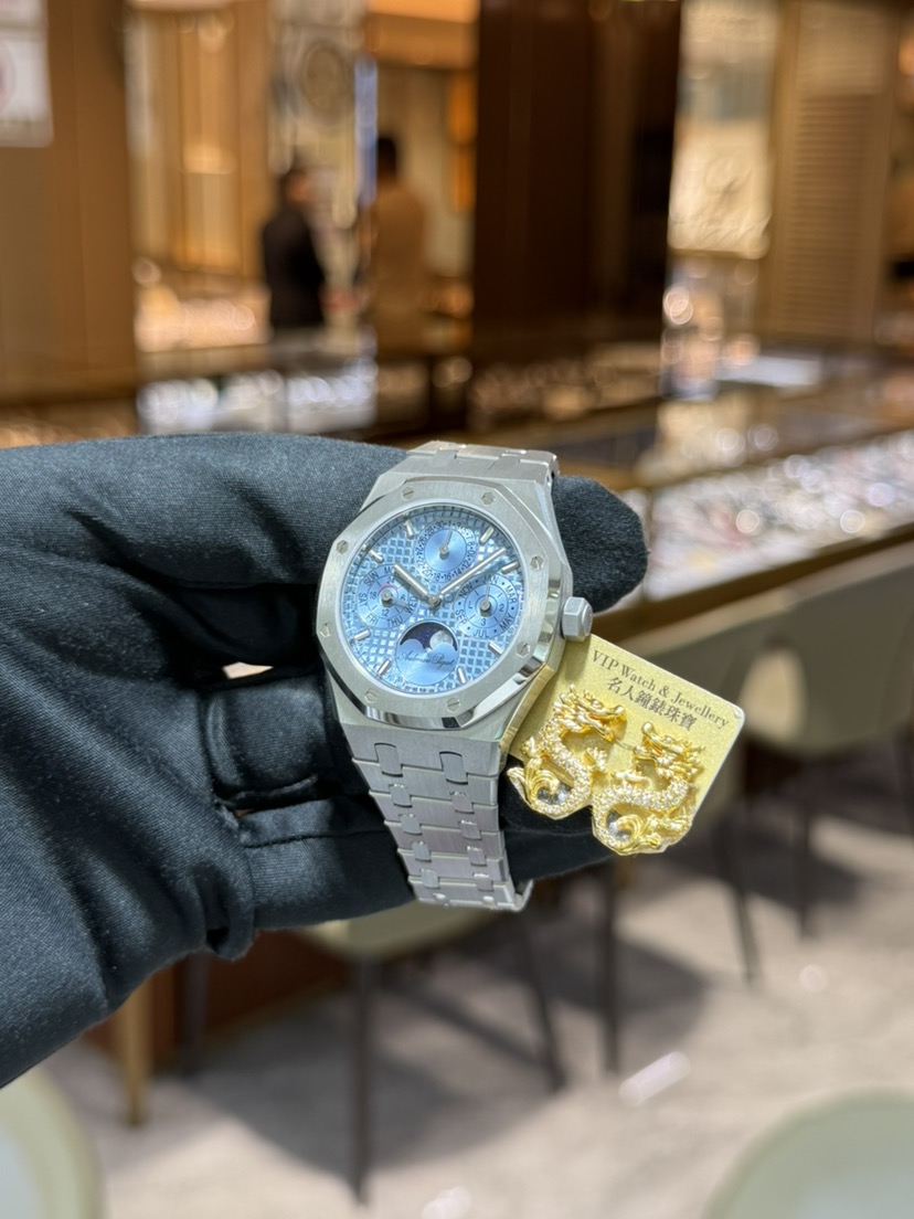 NEW AUDEMARS PIGUET Royal Oak Selfwinding Perpetual Calendar 26684ST.OO.1356ST.02 150th Anniversary Limited Edition of 150 pieces 8